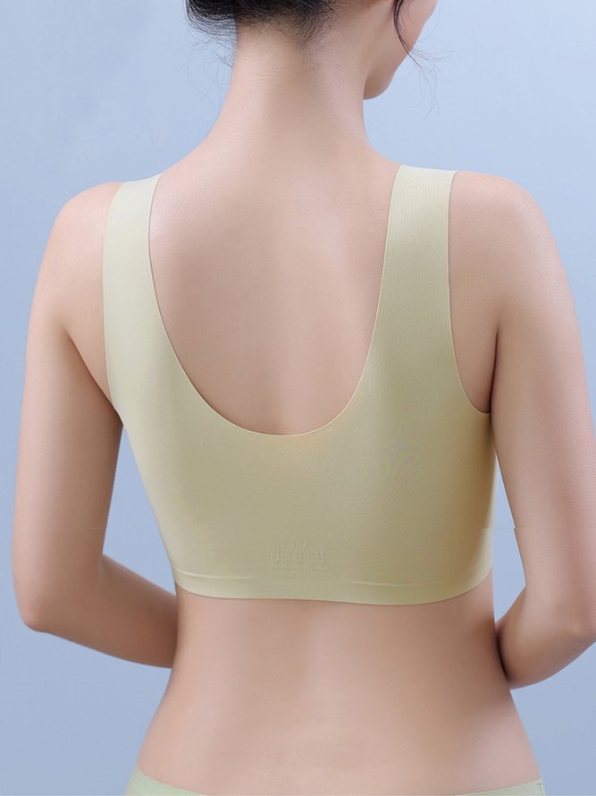 Striped Jacquard Casual Bra & Bralette