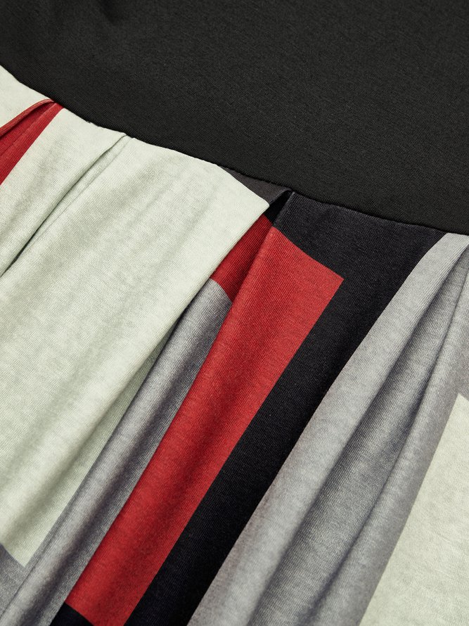 Regular Fit Cotton Blends Dress