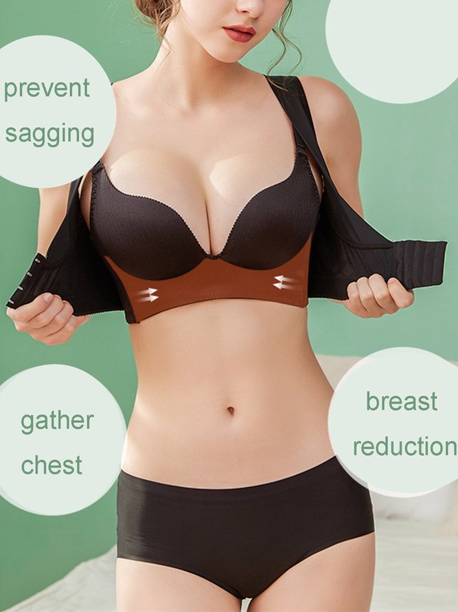 Breast Support Push Up Correction Hunchback Vest Style Bra