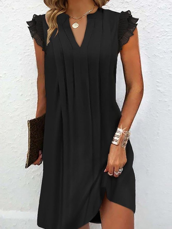 Loose Knitted Casual Lace Dress