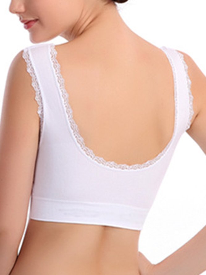 Lace Sexy High Elasticity Breathable Sports Bra