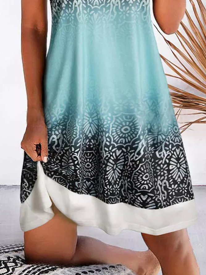 Tribal Holiday Sleeveless Dresses