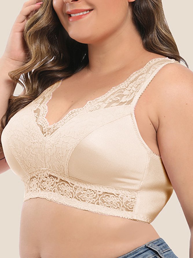 Casual Lace Floral Bra & Bralette