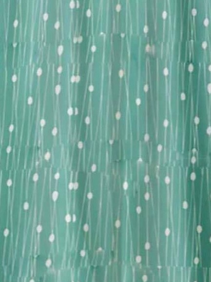 Geometric Casual V Neck Loose Dress