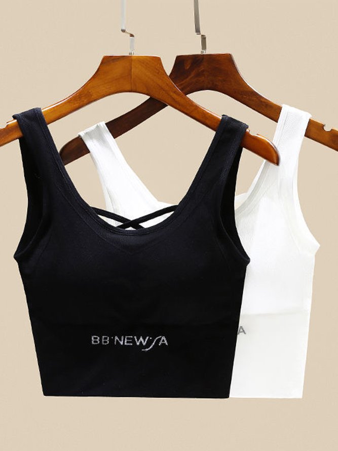 Seamless High Stretch Tank Sports Bra