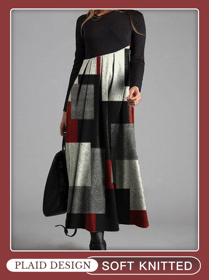 Regular Fit Cotton Blends Dress