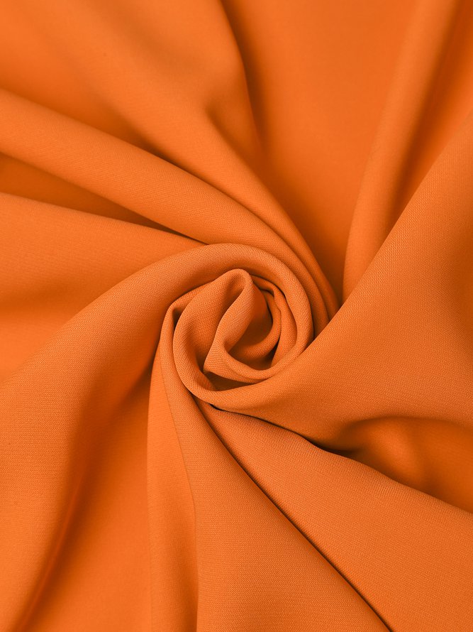 Crew Neck Black Women Summer Dresses Shift Daily Casual Plain Dresses