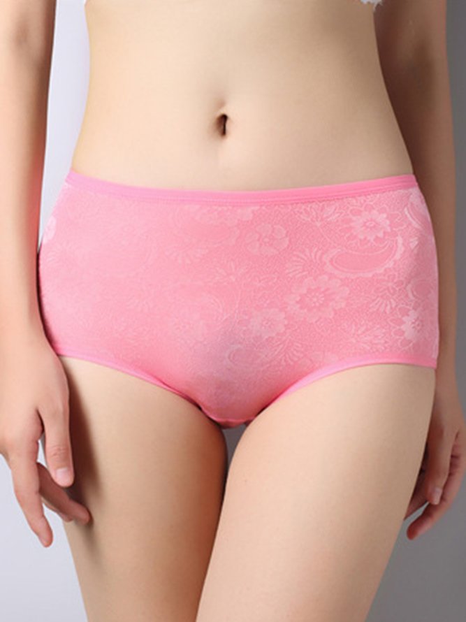Breathable Comfortable Lace Jacquard Menstruation Physiological Panties