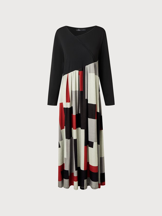 Regular Fit Cotton Blends Dress