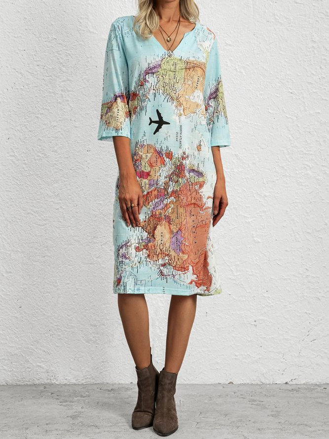 Vintage Knitting Dress