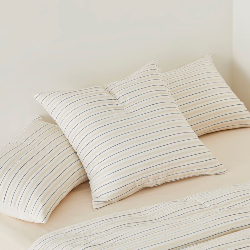 Kobe Natural Quilted Quilt Cover Separates