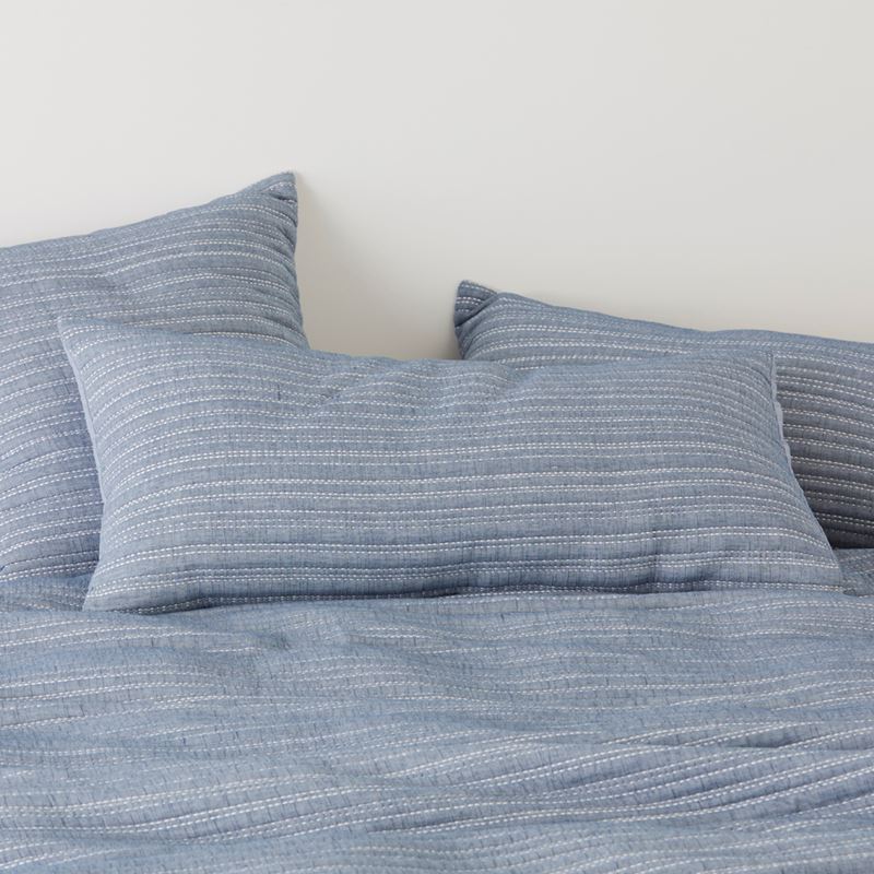 Hayman Chambray Quilted Quilt Cover Set + Separates