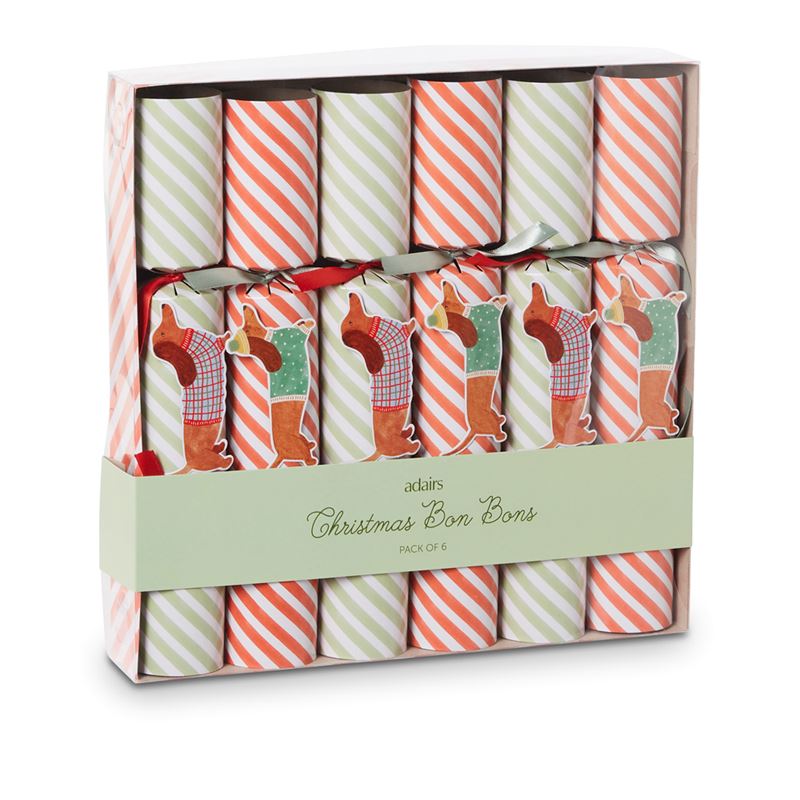 Dashing Dachshunds Christmas Bon Bons Pack of 6