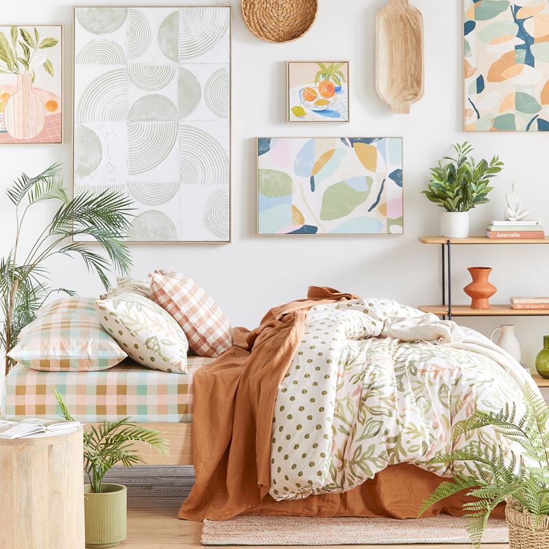 Moma Geo Green Canvas