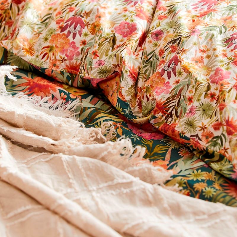 Pia Multi Bamboo Cotton Quilt Cover Set + Separates