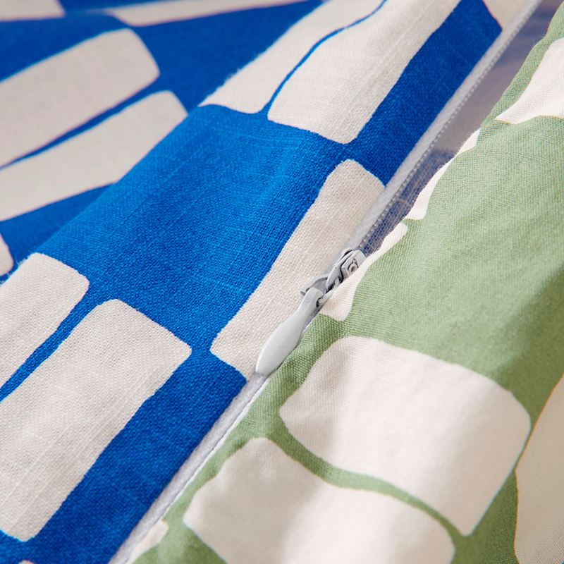 Chester Ultramarine Check Cot Quilt Cover Set