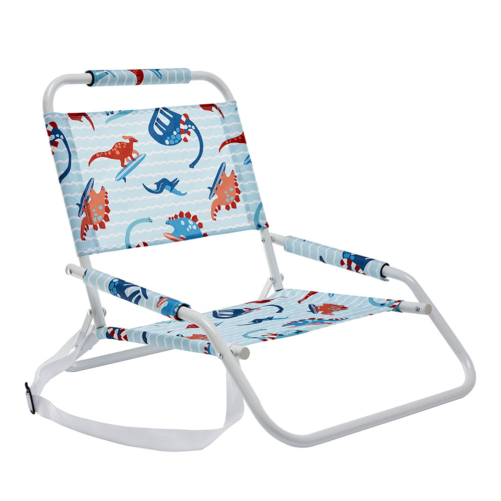 Surfing Dinos Kids Beach Chair