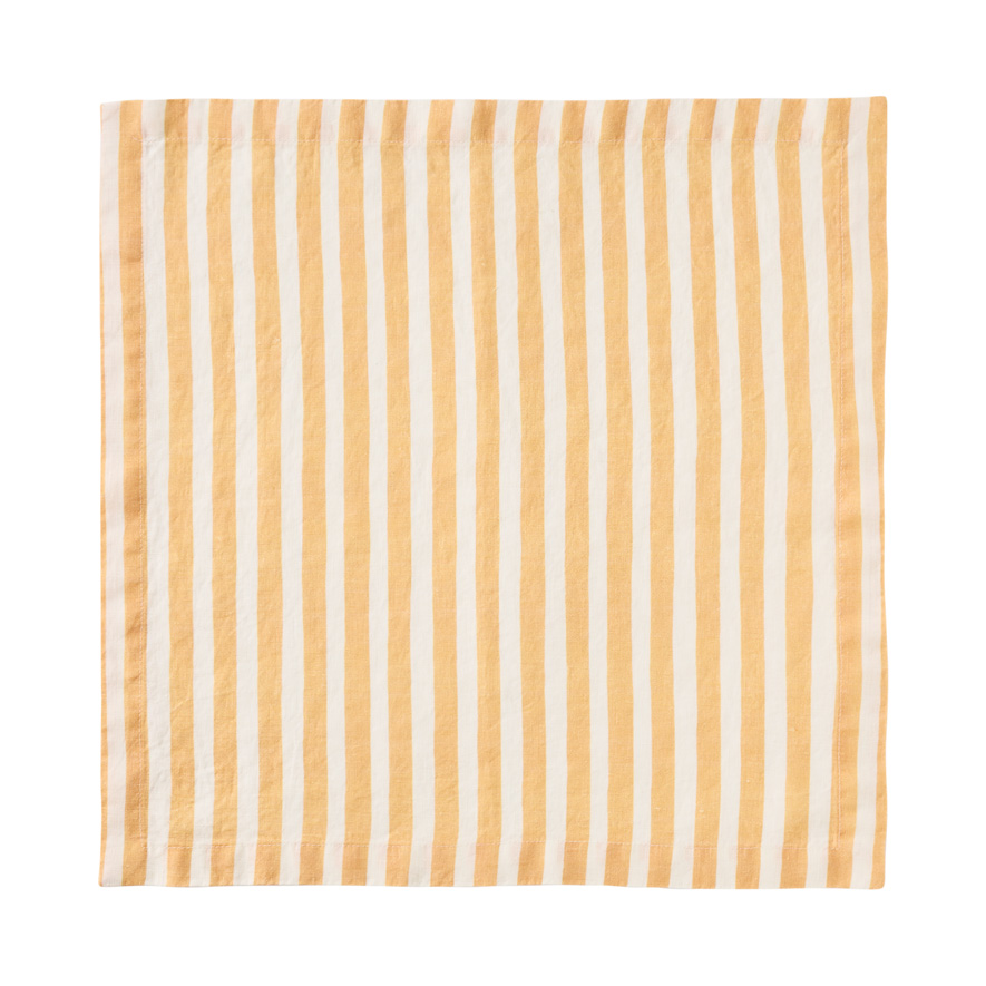 Botanist Melon Stripe Napkins Pack of 2