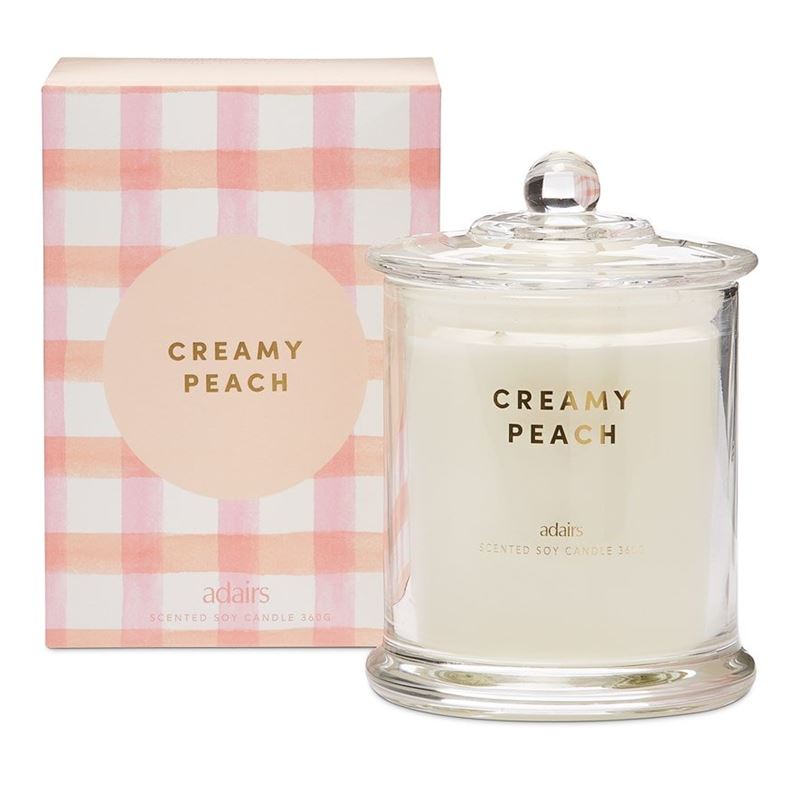 Taylor Creamy Peach Candle 360g