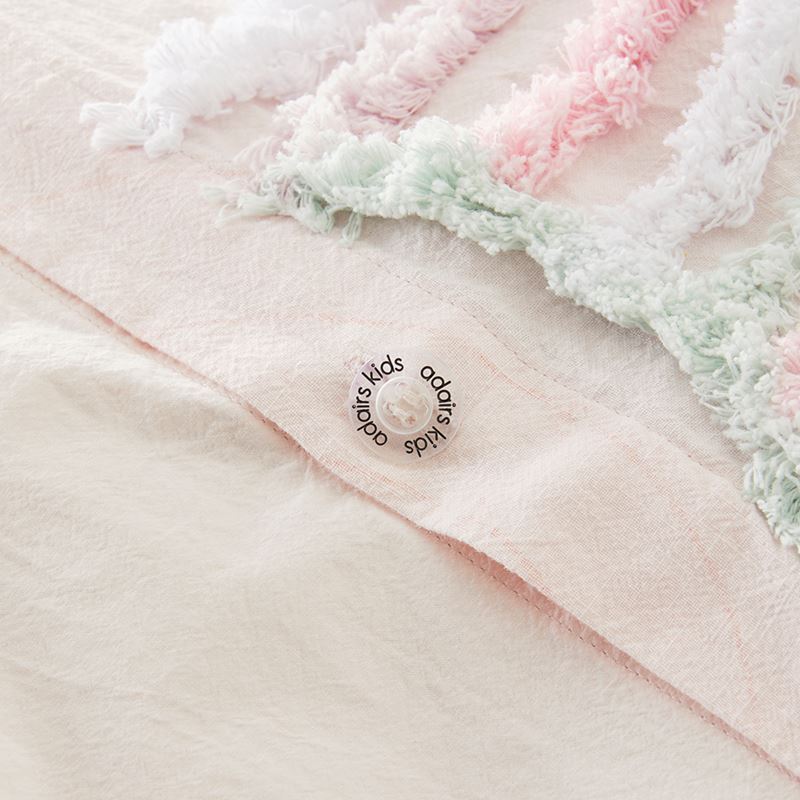 Rosie Rainbow Tufted Quilt Cover Set