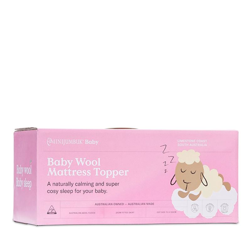 Baby Wool Cot Mattress Topper
