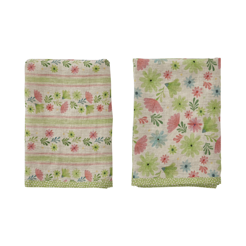 Valentina Multi Tea Towels Pack of 2