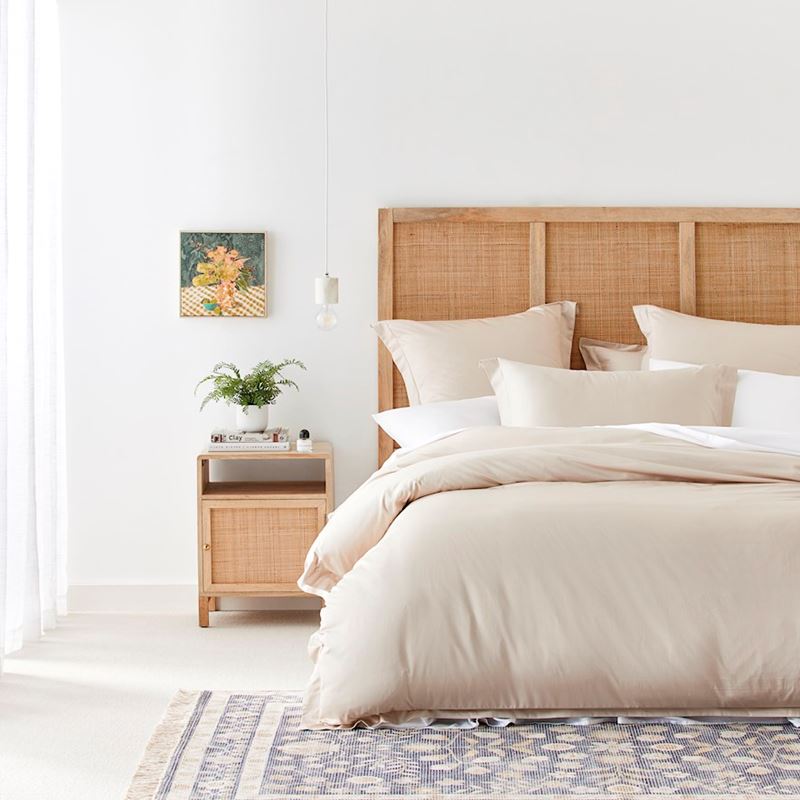 600TC Bamboo Cotton Natural Pillowcases