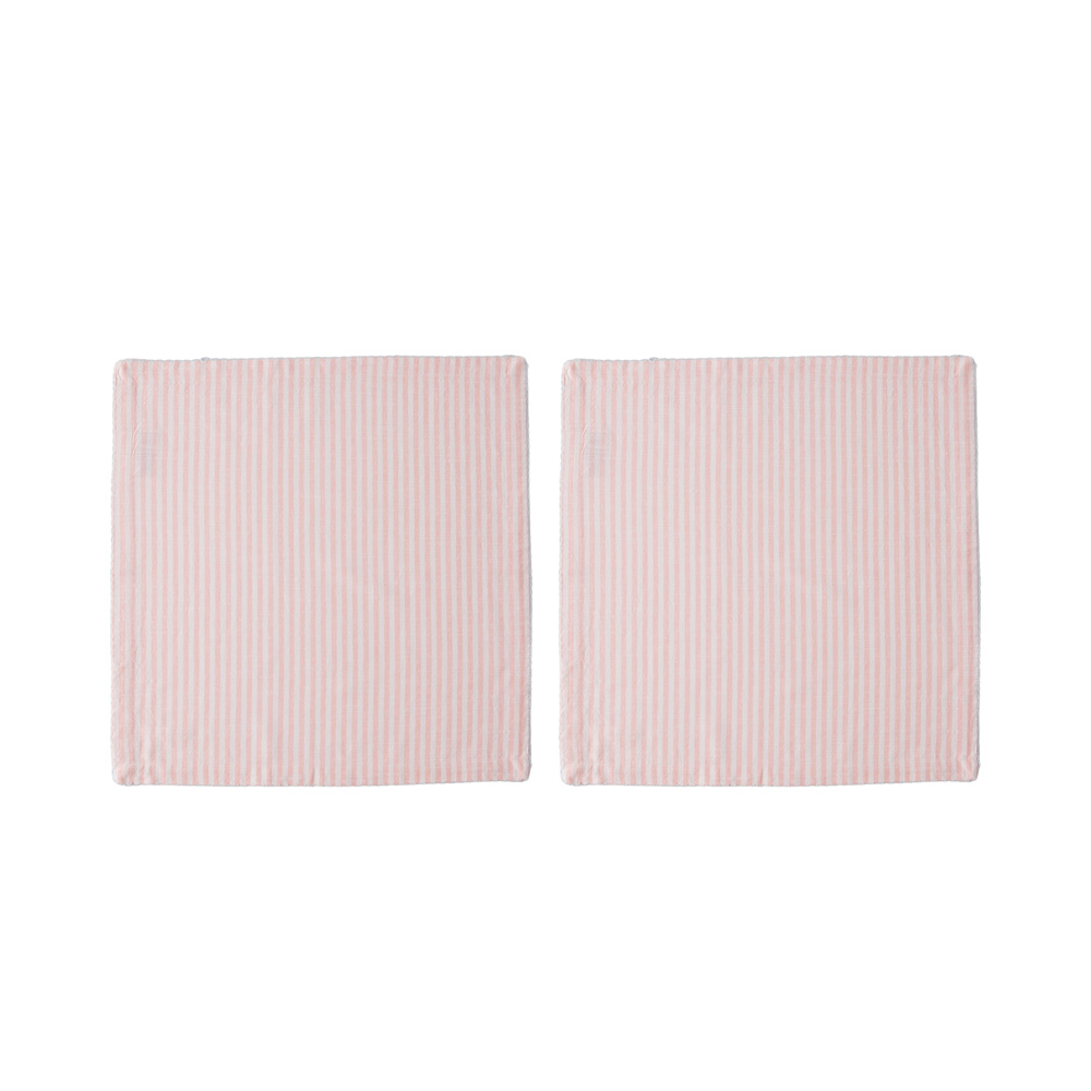 Seville Peach Stripe Napkins Set of 2
