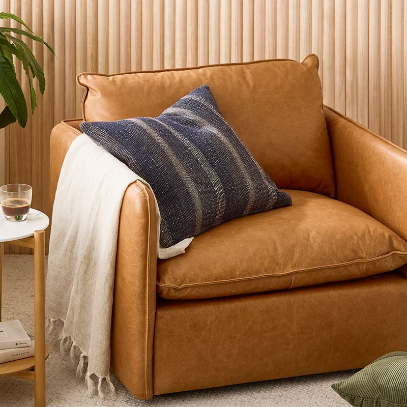 Luxembourg Navy Cushion