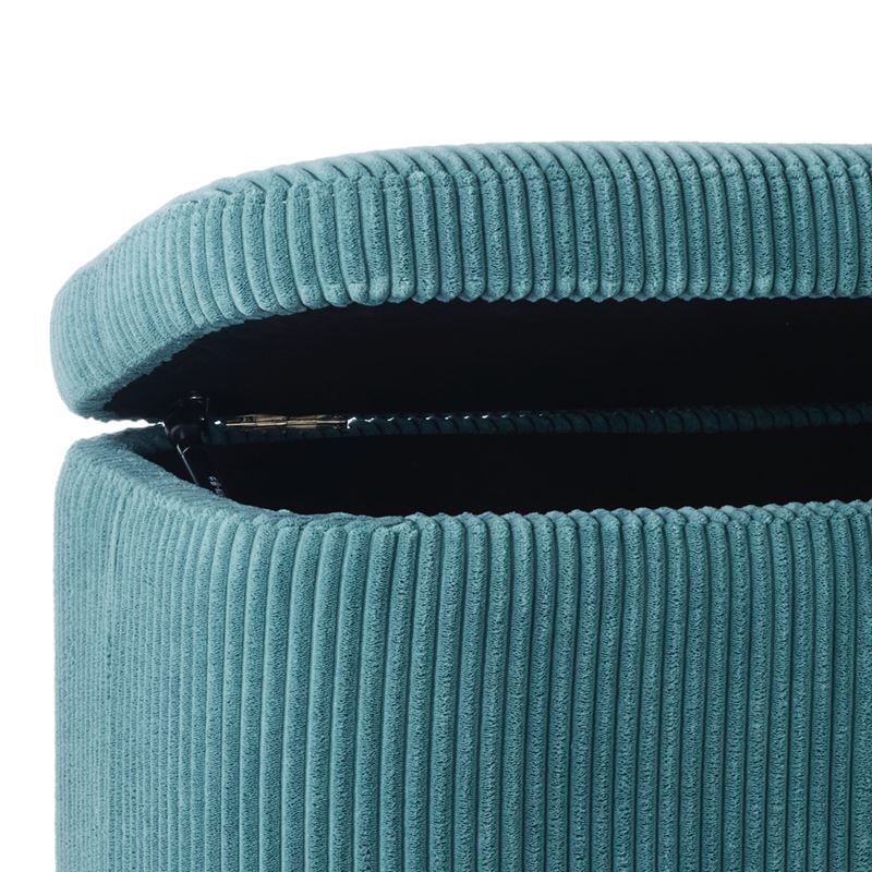 Kai Ocean Blue Cord Blanket Box