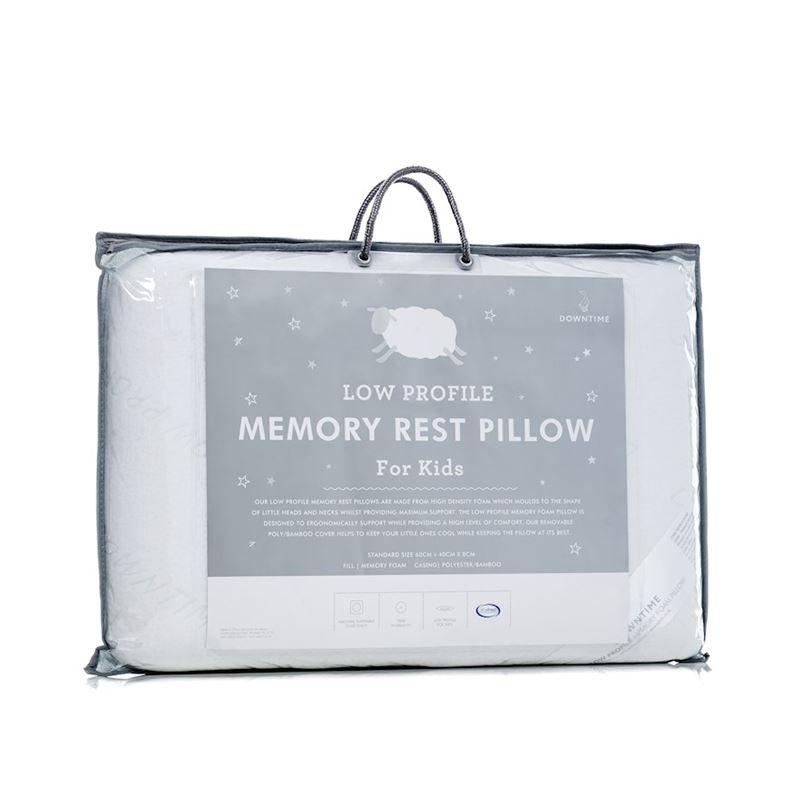 Slumber Memory Rest Pillow Low Profile