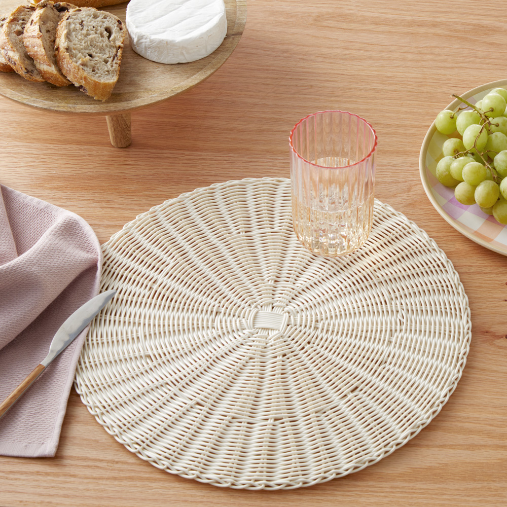 Tribeca Off White Placemat Pack of 2