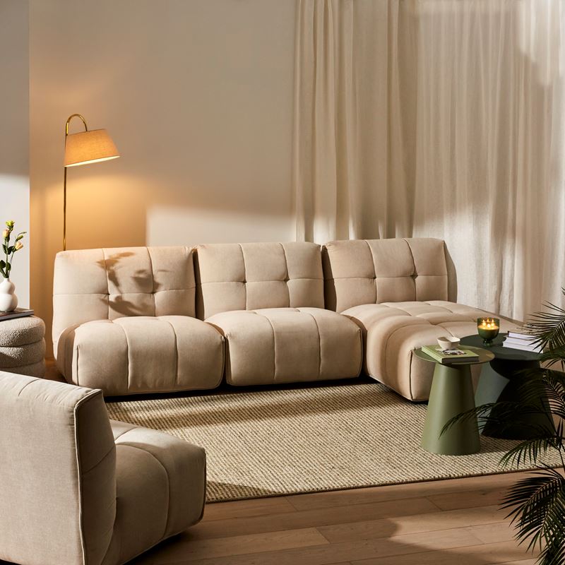 Miller Sand Chaise Lounge Chair