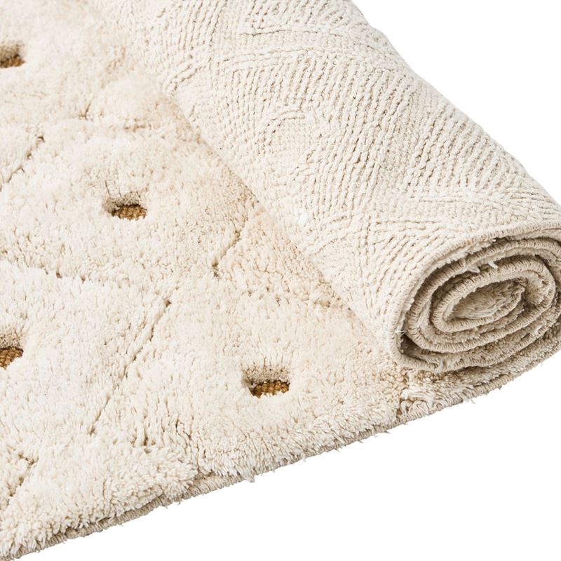 Freya Natural & Tobacco Rug Runner