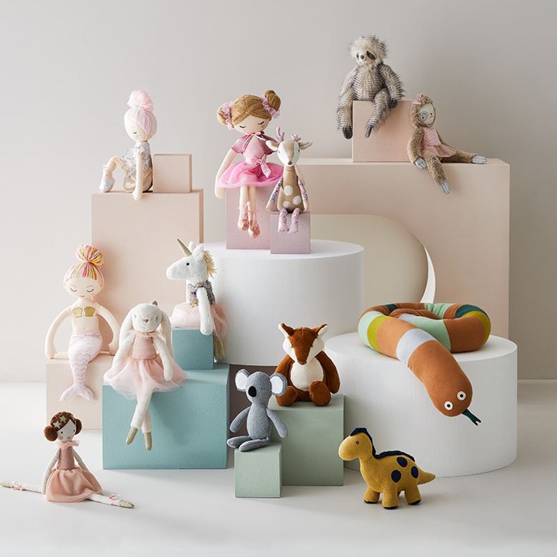 Brooke Ballerina Pink Snuggle Friend