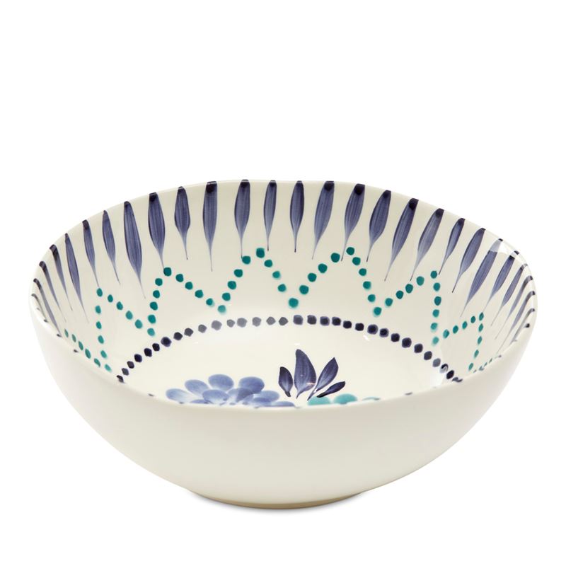 Valentina Handpainted Blue Servingware