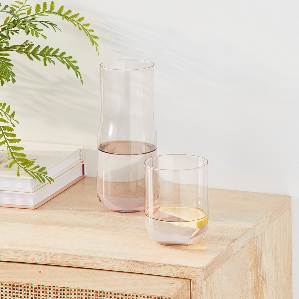 Chelsea Rose Carafe & Tumbler