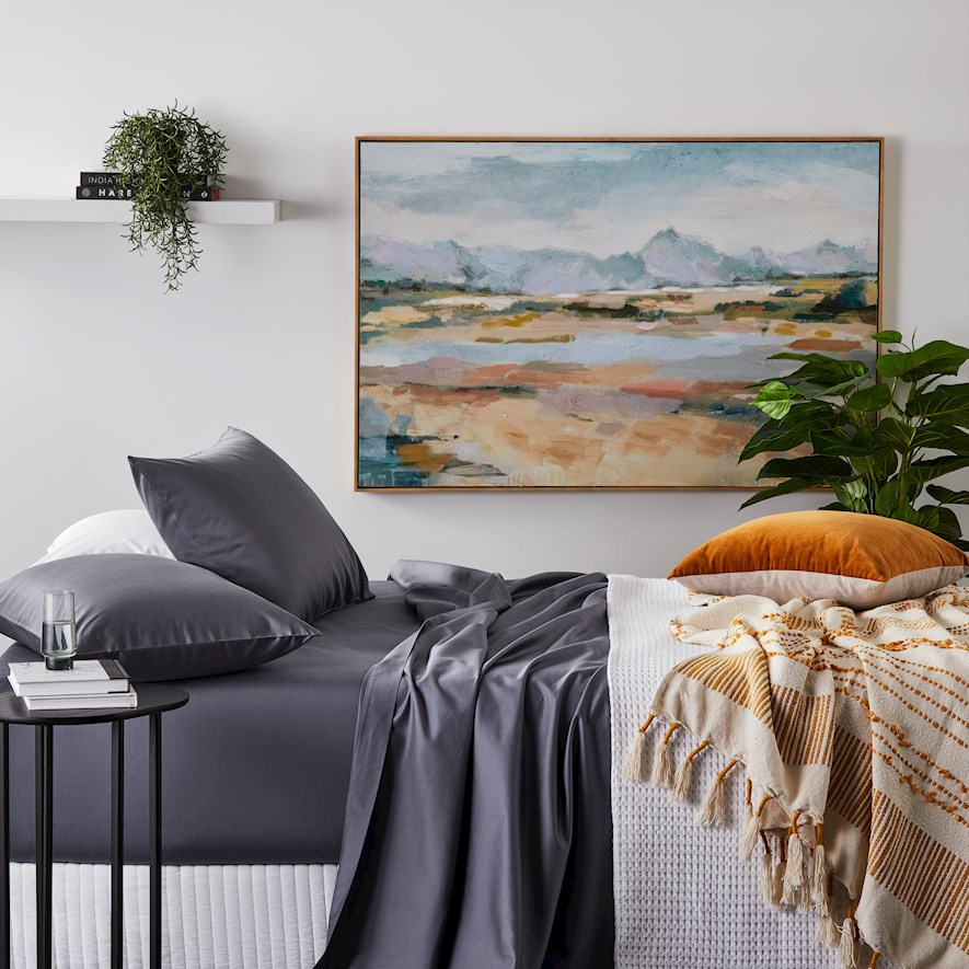 600TC Bamboo Cotton Indigo Sheet Set