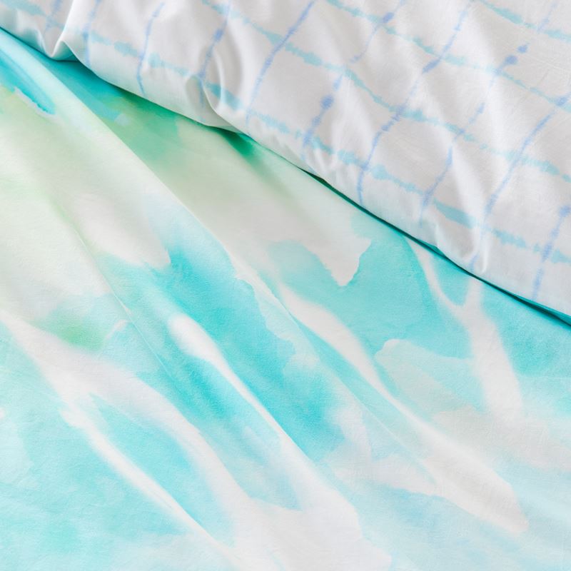 Ziggy Tie Dye Marine Quilt Cover Set