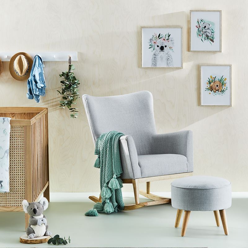 Marley Grey Foot Stool