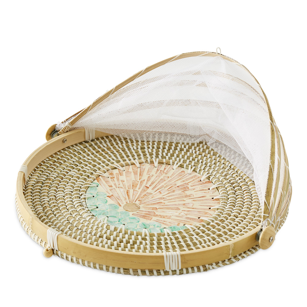 Bahama Sunset Shell Food Cover