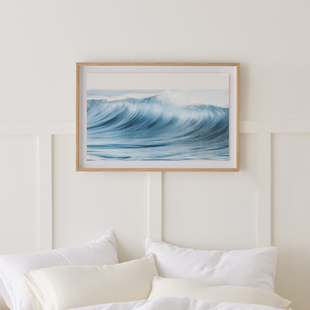 Flinders Framed Wave Wall Art