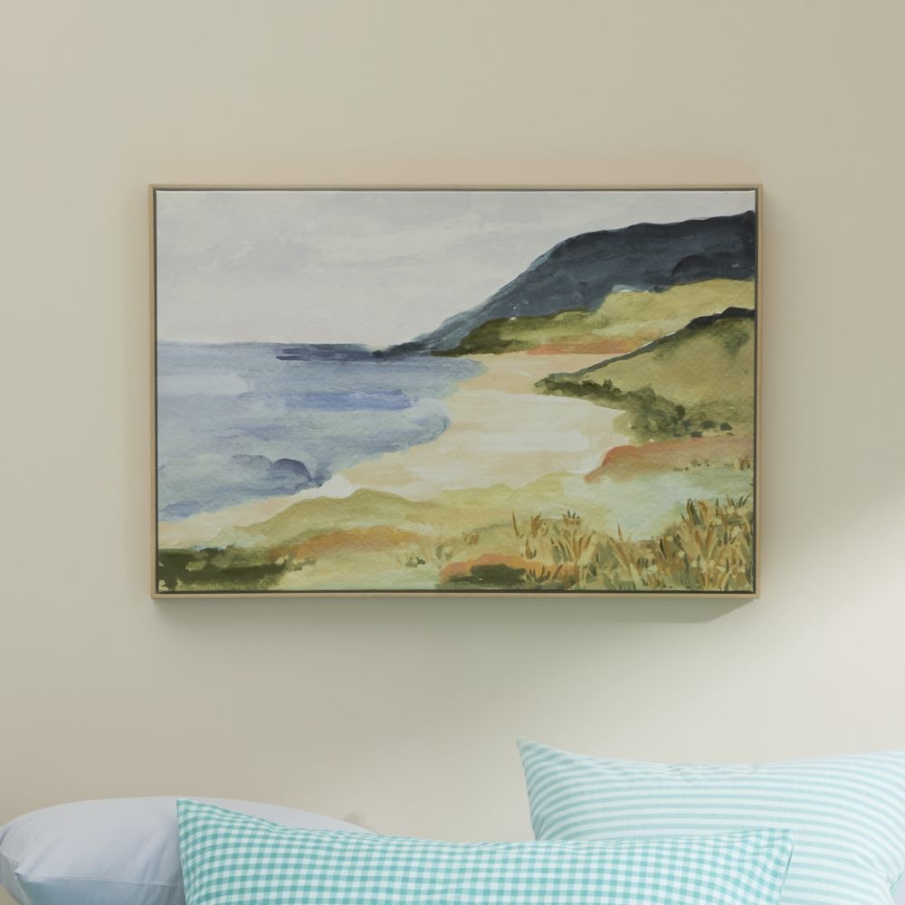 Seaside Indigo The Hills Canvas