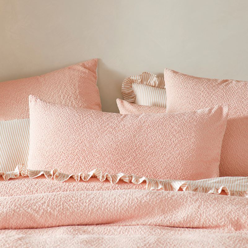 Blake Boucle Rose Quilt Cover Separates