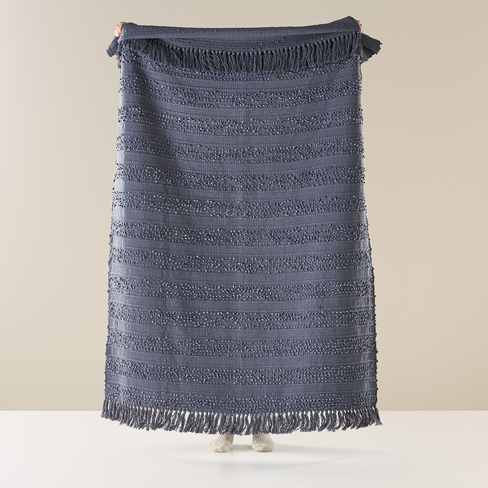 Somerset Winter Blue Throw