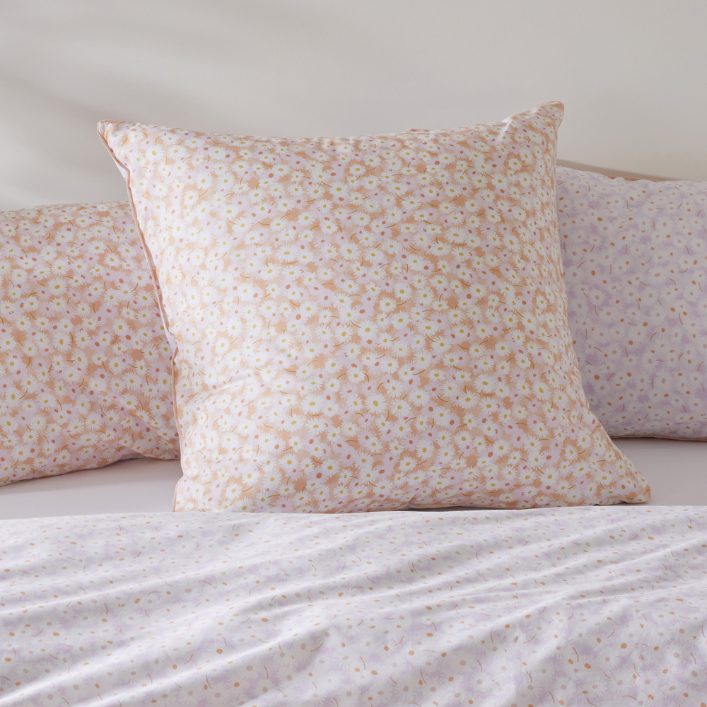 Daisy Meadow Peach Pillowcases