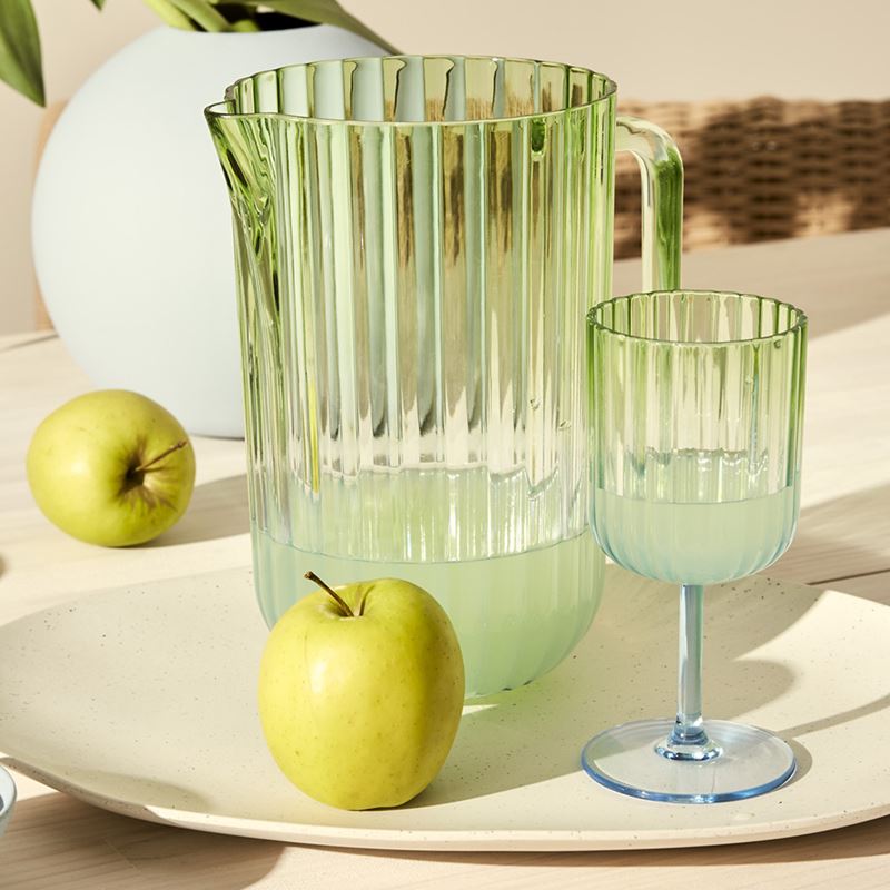 Positano Blue & Green Drinkware
