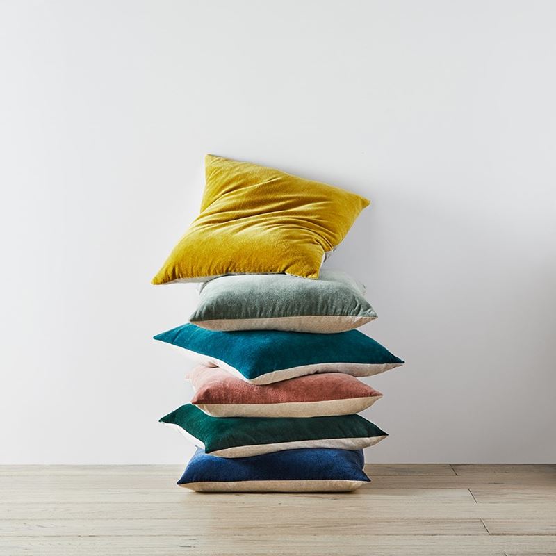 Bombay Sage Velvet Cushion