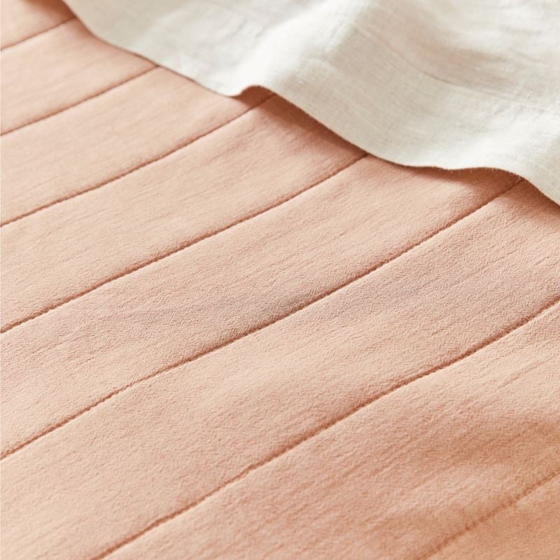 Bronte Clay Quilted Quilt Cover Separates