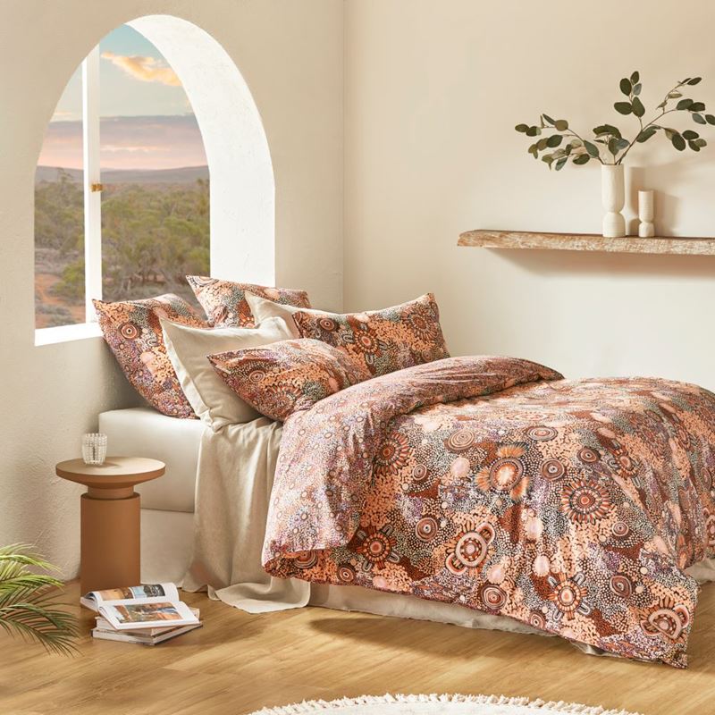 Cungelella Sandstone Wadjin Pillowcases